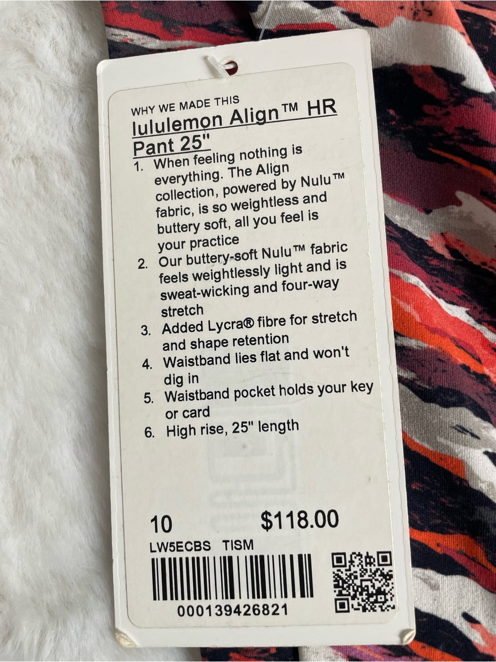 lululemon athletica Multi-Color Abstract High-Rise Leggings - Picture 4 of 8